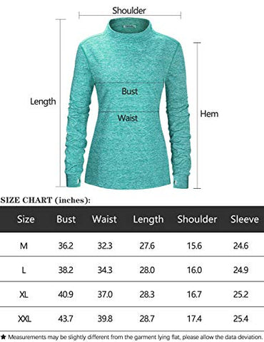 Image of Fulbelle Womens Running Clothes, Women's Fall Long Sleeve Casual Tops Yoga Running Athletic Gym Workout Clothes Comfortable Cozy Outdoor T-Shirt Stretchy Quick Dry Clothing Dark Blue M