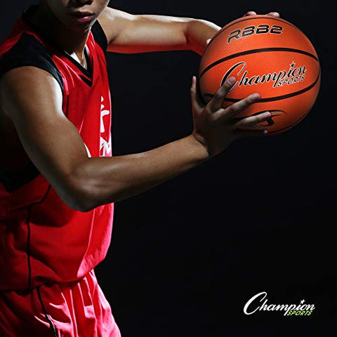 Image of Champion Sport Pro Rubber Basketball, Size 5
