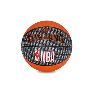 Spalding NBA Rubber Basketball, Size 3 (Orange, Black)