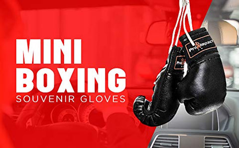 Image of Pro Impact Mini Boxing Gloves (1 Pair Blue)