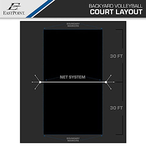 Image of EastPoint Sports Premium Replacement Volleyball Net