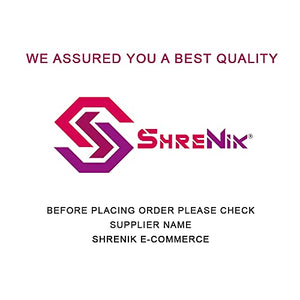 ShreNik Made in India Silicone Soft Cushion MTB Bikes Bicycle Cycle Saddle Seat Cover (Black Colour, 11 Inches, Free Size)