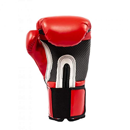 Everlast 1200007 Pro Style Training Gloves, 12oz (Red)