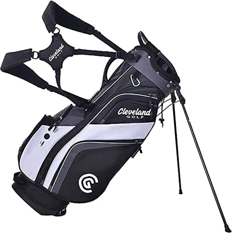 Image of Cleveland Golf Stand Bag Blk/Charcoal/Wht