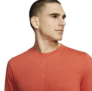 Nike Sportswear Men's Short Sleeve T-Shirt (Burnt Orange, Medium, m)