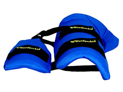 Image of Woodpecker Right Hand Thigh Guard for Cricket (Blue, Small)
