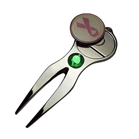 Image of Futaba Zinc Alloy Golf Fork Divot - Green.