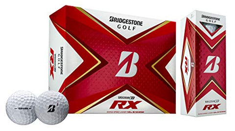 Image of Bridgestone 2020 Tour B RX Golf Balls 1 Dozen, White