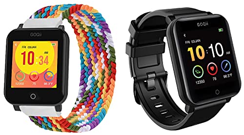 Goqii Smartwatch Goqii Run Gps Fitness Band Watch Goqii Element