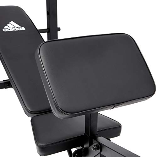 Adidas Essential Steel Workout Incline Bench (Black)