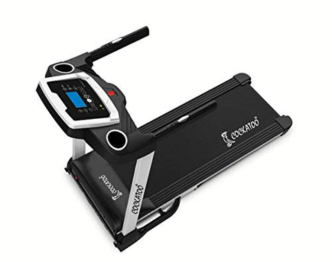 Image of Cockatoo CTM14A 2.5HP (5HP Peak) DC Motorized Treadmill for Home with Auto Incline, Max Speed 16Km/Hr, Max User Weight 110 Kg(Free Installation Assistance)