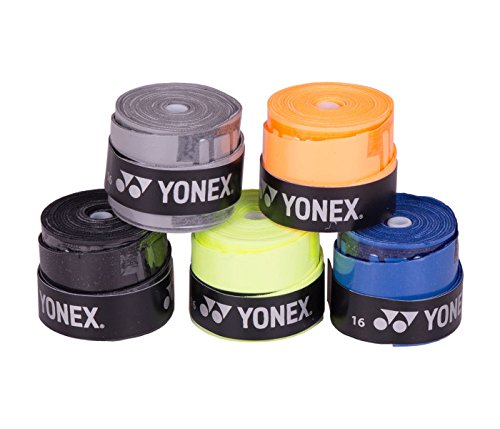 YONEX Etech 902 Blend Badminton Grips (Multicolour) - Pack of 5