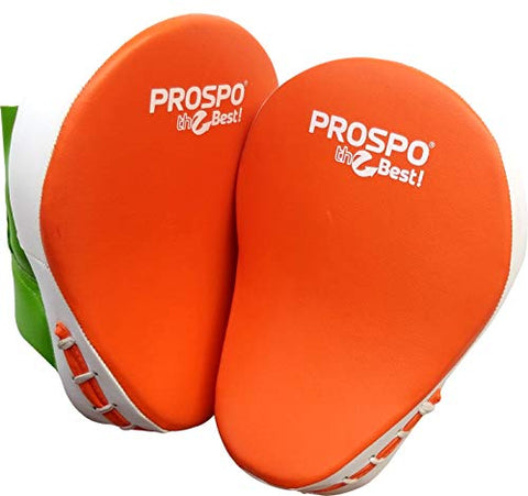 Image of PROSPO Patriotic Focus Pads/Punching Mitts for Boxing/MMA/Muay Thai/Kickboxing/Karate/TAEKWANDO