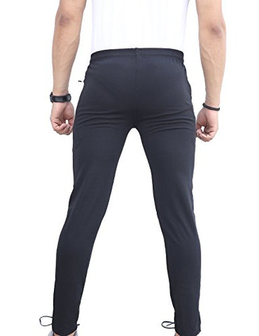 FIVVO Men's Lycra Full Elastic Sport Wear Stretchable Track Pant (XX-Large,  Black) : : Clothing & Accessories