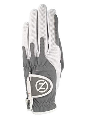 Zero Friction Ladies Grey Synthetic Golf Glove, LH