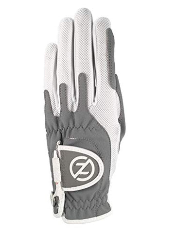 Image of Zero Friction Ladies Grey Synthetic Golf Glove, LH