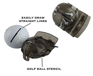 VIXYN Golf Accessories Gift Set - Golf Towel, Golf Club Brush with Groove Cleaner, Foldable Divot Repair Tool with Ball Marker, Golf Ball Line Marker and Tees with Holder - Golf Club Cleaning Kit