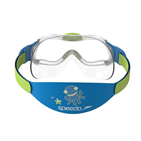 Image of Speedo Tots Sea Squad Mask Goggles,Blue/Green,2-6 years