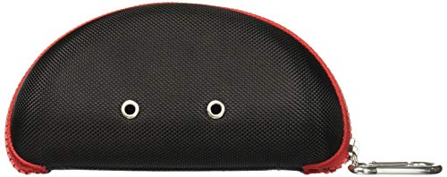 Speedo Team Goggle Case, Black/Red