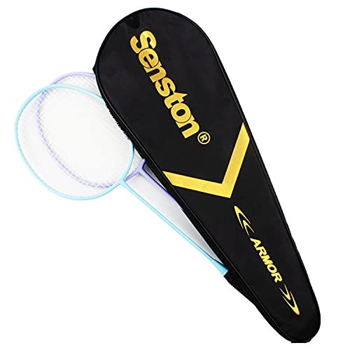 Senston Unisex Badminton Racket Cover Badminton Racket Bag with Adjustable Shoulder Strap