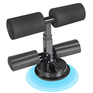 FYTREX Sit Up Bar for Home – Sit Up Assistant Exercise Equipment for Home – Strength Training Equipment Situps and Pushups Assistant – Adjustable Locking System – Easy Suction Cup Installation