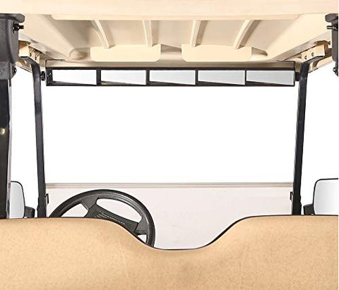 Image of 10L0L Golf Cart RM1500 Rally Panoramic 5 Panel Mirror fits EZGO, Club Car & Precedent, Newest Golf Cart Rear View Mirror, Blind Spot Mirror