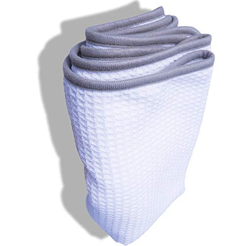 Image of desired body Quick Drying Absorbent Machine Washable Fitness Gym Towel (White)