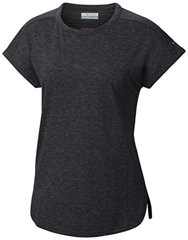 Image of Columbia Women's Pilsner Peak Tee, Black, Large