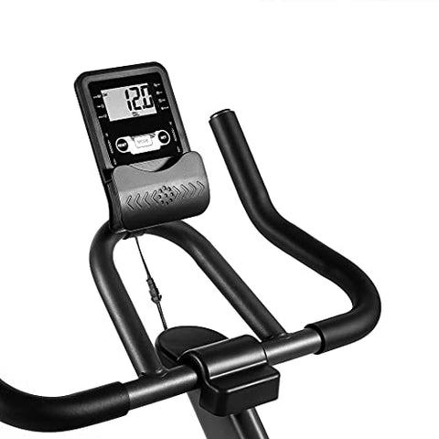 Reach Vision Magnetic Stationary Bike with Adjustable Professional Handlebar and Magnetic Resistance | Belt Drive Spin Bike for Home Gym Best for Indoor Cycling Workout