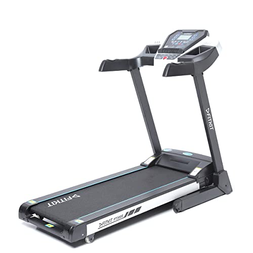 Fitkit FT200S (4.5HP Peak) Motorized Treadmill with Free Home Installation, 1 Year Warranty and Trainer Led Sessions by Cult.Sport