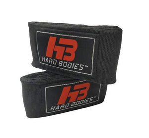 HB Hard Bodies Combo 10-A Synthetic Leather Black Punching Bag, Filled, Boxing Gloves, Heavy Chain