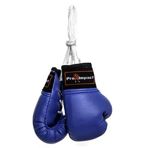 Pro Impact Mini Boxing Gloves (1 Pair Blue)