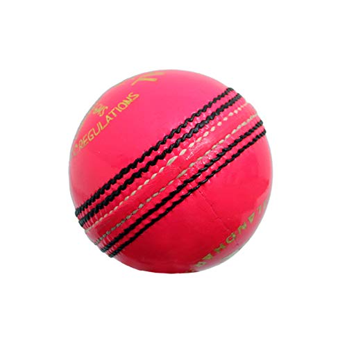 CW leather Cricket Ball, Size 4 (Pink).