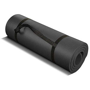DEESSE Yoga Mat - 13MM Thick High Density NBR Eco Friendly Non Slip Exercise & Fitness Mat for Mens and Women All Types of Yoga, Pilates & Floor Workouts (72