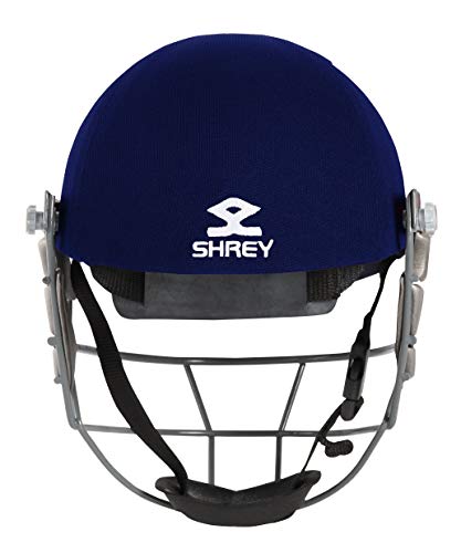 SHREY Star Junior Steel Royal Blue Cricket Helmet