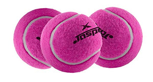 jaspo Rubber Cricket Tennis Ball, Size 6.5cm (Pink)