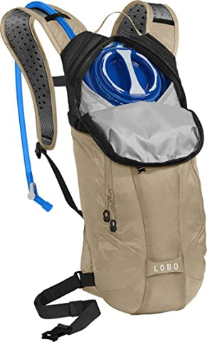Image of Lobo Bike Hydration Pack - Helmet Carry - Magnetic Tube Trap - 100 oz., Kelp/Black
