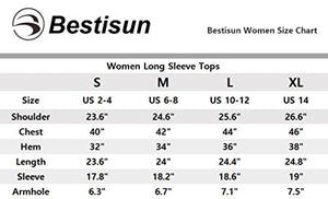 Bestisun Workout Clothes Long Sleeve Workout Shirts for Women Thumb Hole Tops Yoga Open Back Shirts Backless Activewear Tops Boatneck Gym Sports Clothing Athletic Exercise Wear for Women White L