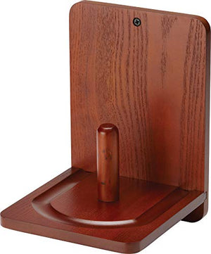 Fat Cat by GLD Products Wall Mounted Wood Cone Mahogany Finish Chalk Holder