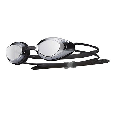 Image of TYR Blackhawk Racing Mirrored Swim Goggles (Silver/Metal Silver/Black)