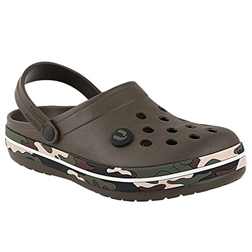 URJO Olive Clogs-8 UK (42 EU) (Men_CAMO)