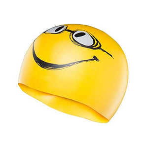 Tyr Have a Nice Day Swim Cap (Yellow)