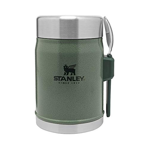 Image of Stanley The Legendary Food Jar + Spork 14oz Hammertone Green