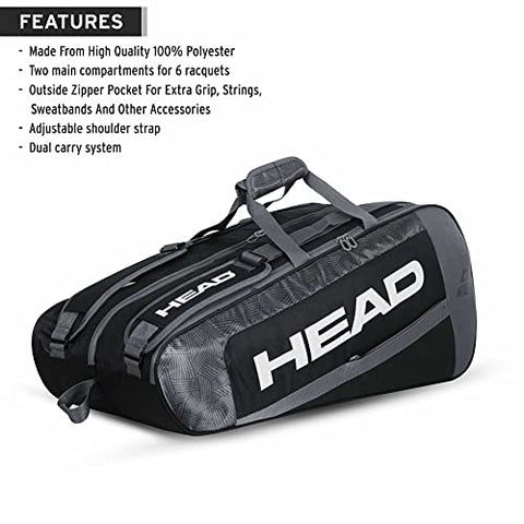 Image of HEAD Core 6R Combi Kit Bag (Black/White)