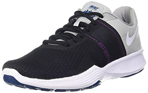 Nike Women's City Trainer 2 Black/White-Lt Smoke Grey-Hyper Violet Training Shoes-7 UK (9 US) (AA7775-004)