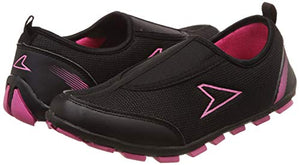 Power Women's Seattle Black Walking Shoes-5 (5396134)