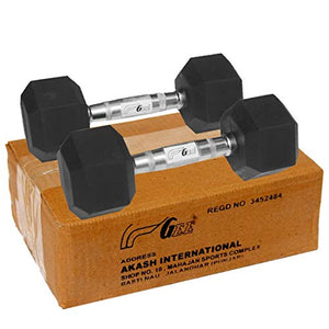 GEE Hex Dumbbells 6kg(3kgx2)