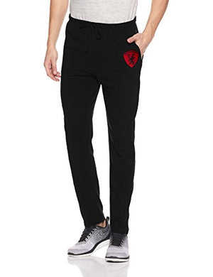 Chromozome Men's Slim Fit Track pants(S6762-Black-S_Black_Small)