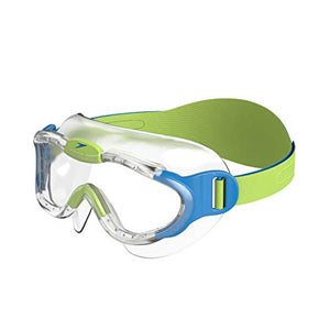Speedo Tots Sea Squad Mask Goggles,Blue/Green,2-6 years