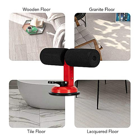 Image of SKYTONE Home Fitness Equipment Sit-ups and Push-ups Assistant Device Lose Weight Gym Workout Abdominal curl Exercise with Suction Cup